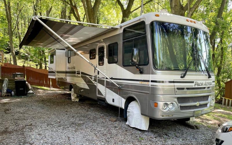 Negotiate the price of a used motorhome
