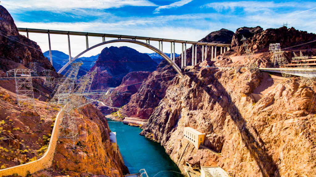 View of Hoover Dam