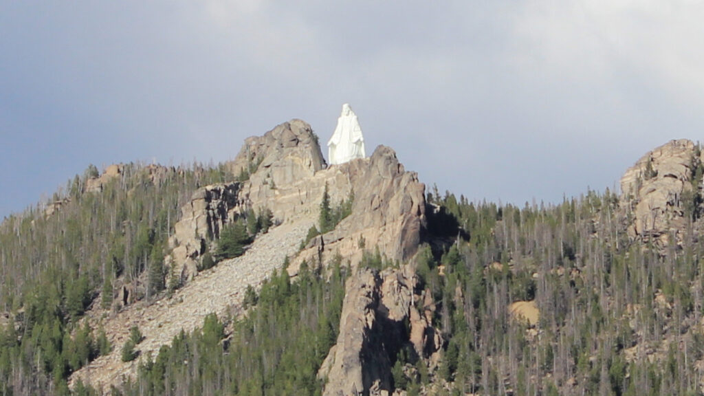 View of the Madonna of the Rocky Mountains