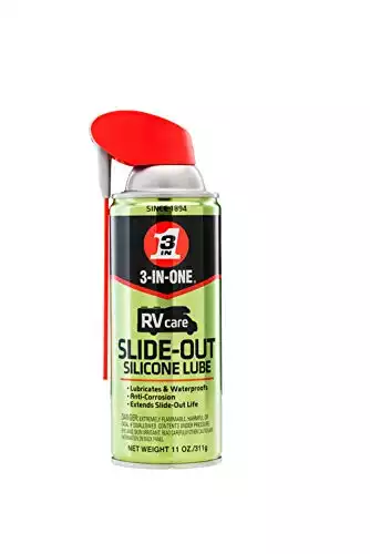 3 In 1 Rv Silicone Slide Out Lube Spray 11 Oz